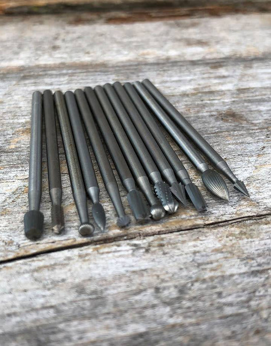 BR9350 = Wax Bur Set (12pcs) Medium Size