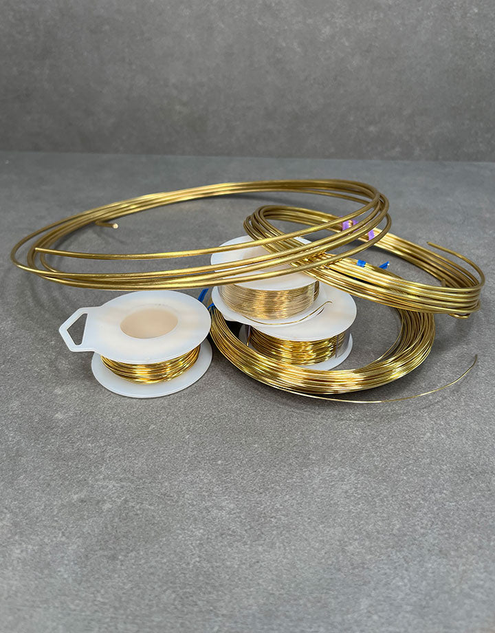 BRW = Red Brass Round Wire 10ga (2.6mm)