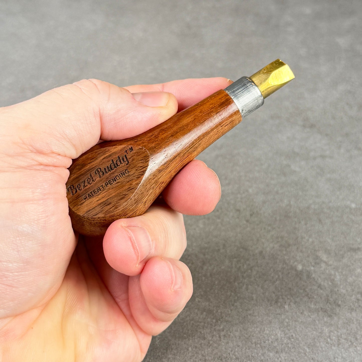 BS813 = BezelBuddy Diamond Bezel Pusher and Burnishing Tool