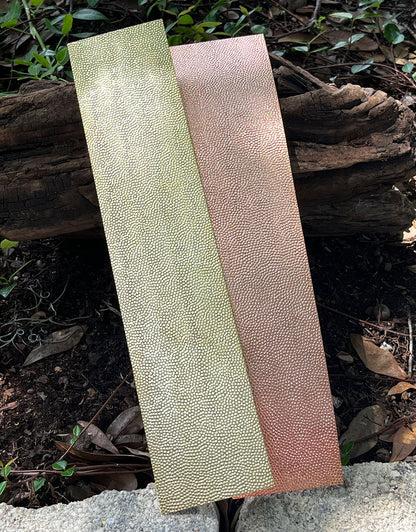 XSP203 = Pattern Metal Sheet "Bubbles" 2-1/2" wide 24ga