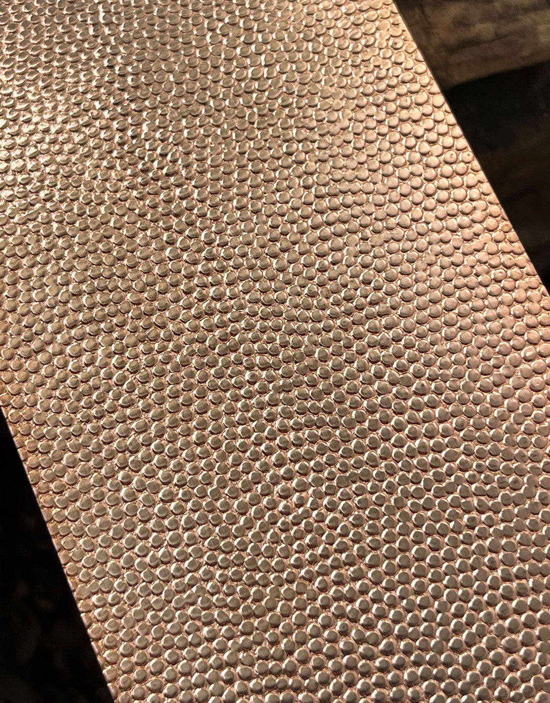 XSP203 = Pattern Metal Sheet "Bubbles" 2-1/2" wide 24ga