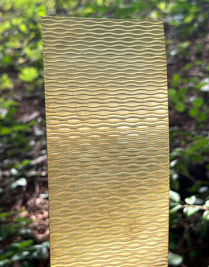 XSP237 = Pattern Metal Sheet "Wavy" 2-1/2" wide 24ga