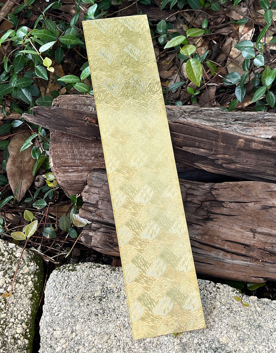 BSP251 "Paper Cut" Patterned Brass Sheet 2-1/2" Wide
