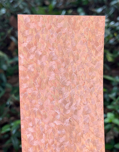 XSP252 = Pattern Metal Sheet "Curvy" 2-1/2" wide 24ga