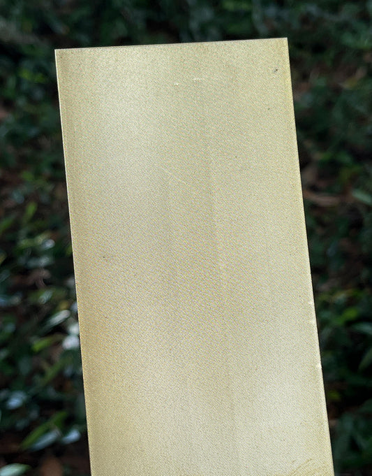 BSP257 "Tiny Dots" Patterned Brass Sheet 2-1/2" Wide
