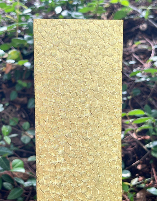 BSP260 "Desert" Patterned Brass Sheet 2-1/2" Wide