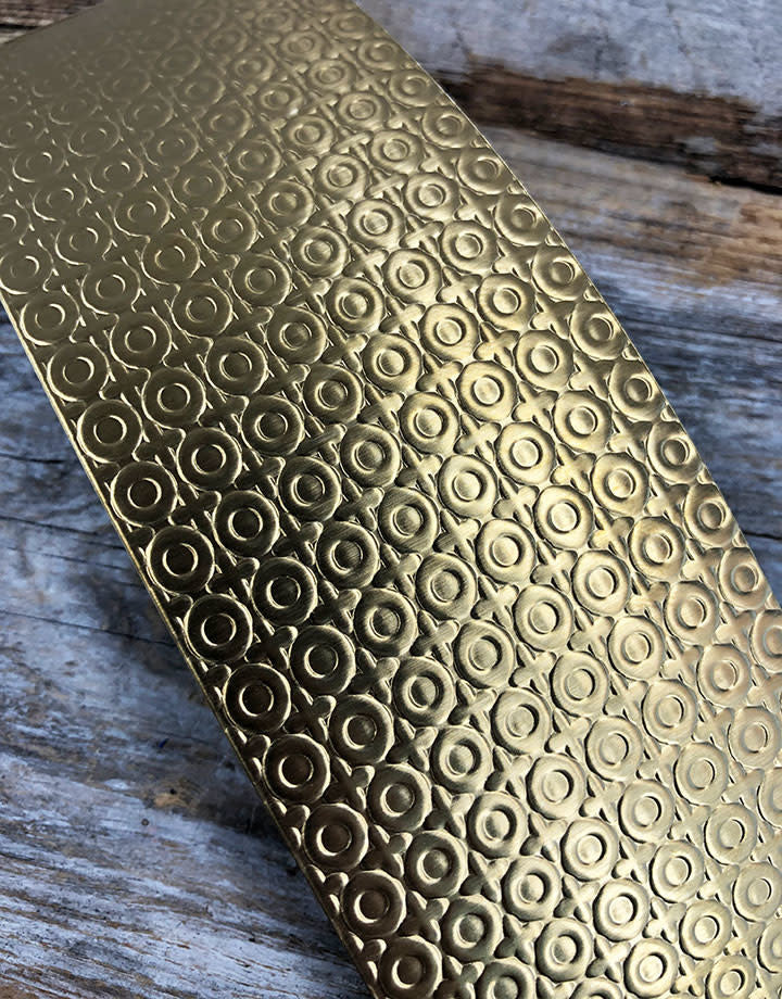 XSP30XX = Textured Sheet (O Positive) 2" x 6" **Choose Metal**