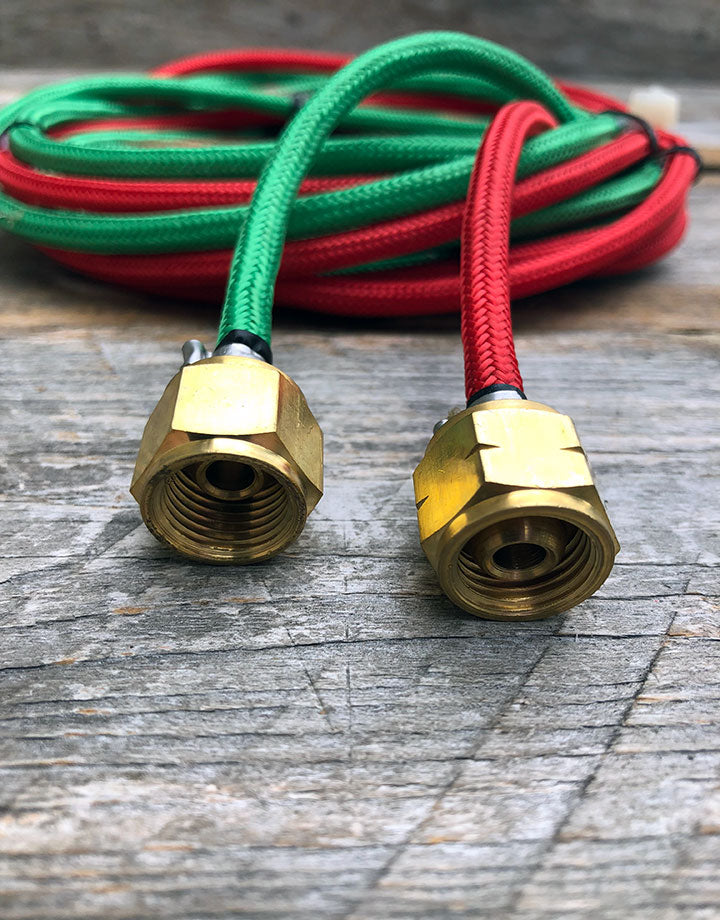 BT2050 = Replacement Hoses for the Gentec Small Torch (12ft)
