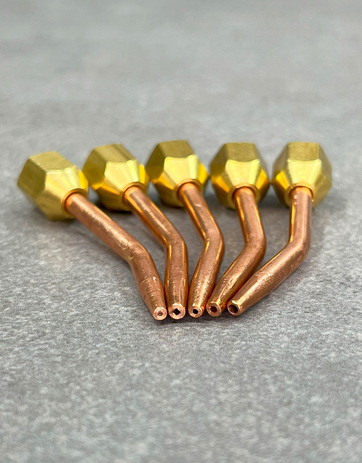 BT210X = Uniweld ARtorch Curved Torch Tips
