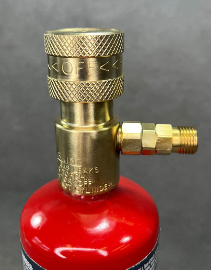 BT2108 = Uniweld Oxygen Regulator for Disposable Tanks