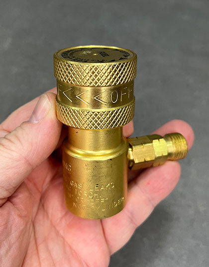 BT2109 = Uniweld Propane Regulator for Disposable Tanks