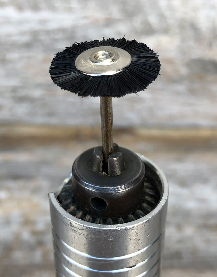 BU14XX = Mounted Bristle Brushes with 3/32" Mandrel (Doz)