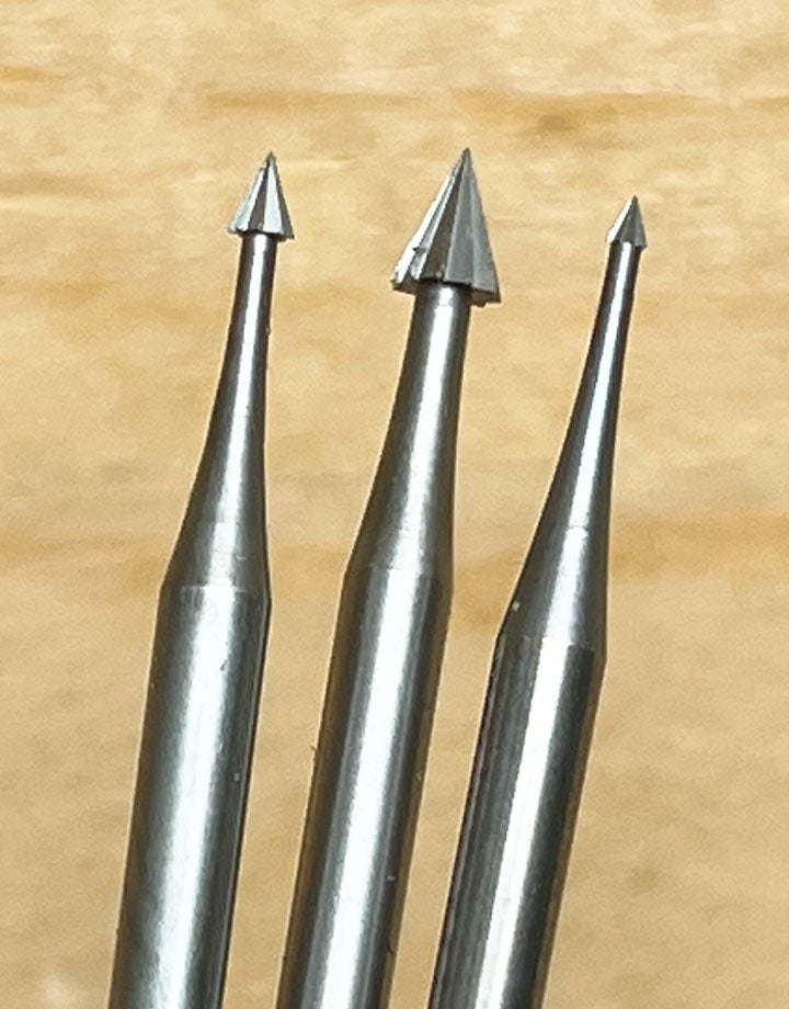 77.16XX = Cone Bur (Pkg of 6) - Choose Size