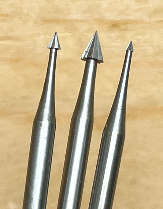 77.16XX = Cone Bur (Pkg of 6) - Choose Size