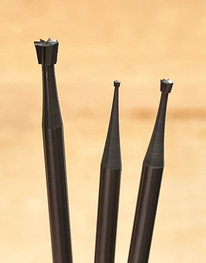 Inverted Cone Bur (Pkg of 6) - Choose Size