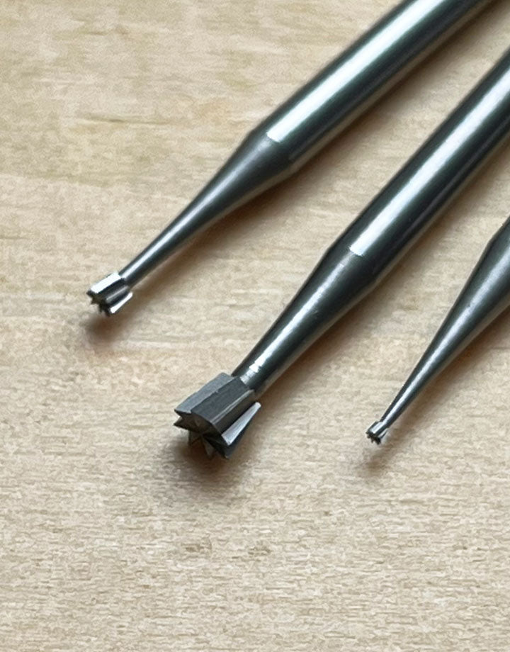 Inverted Cone Bur (Pkg of 6) - Choose Size