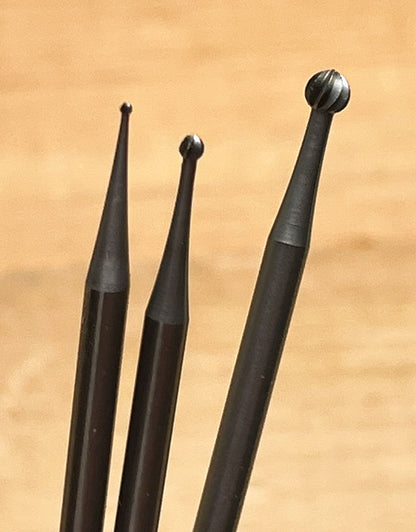 77.10XX = Round Bur (Pkg of 6) - Choose Size