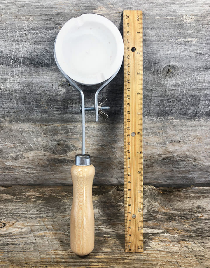 CA1292 = 12" Crucible Holder with 2 Crucibles