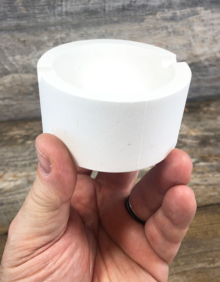 CA1292 = 12" Crucible Holder with 2 Crucibles