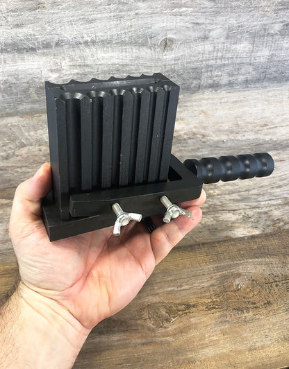 CA1604 = Multi Shape Adjustable Ingot Mold, 6 hole 100mm by Durston
