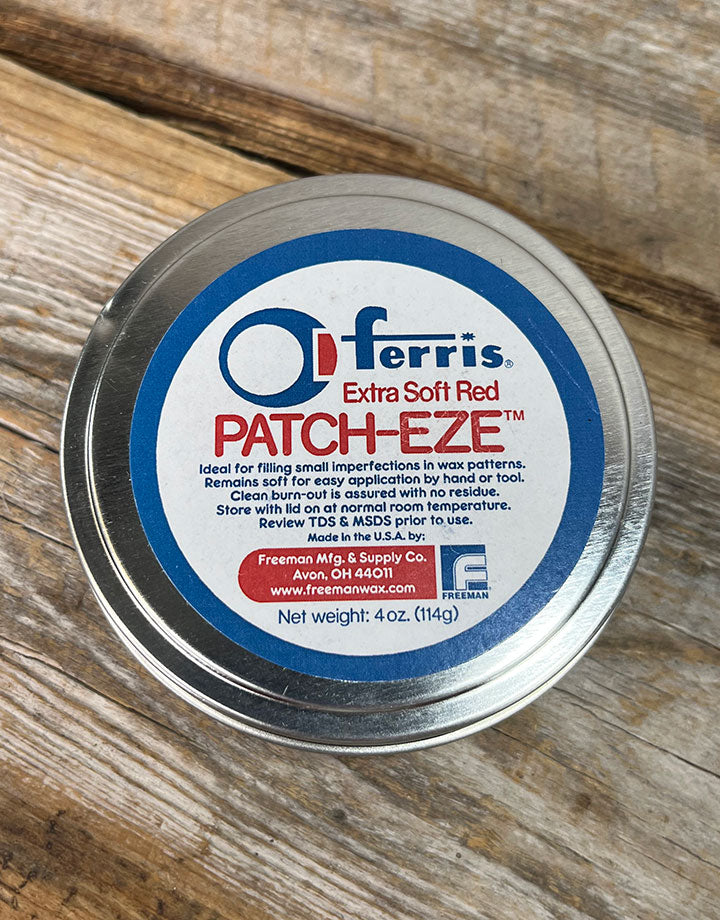 CA3409 = Repair Wax Patch-Eze Red 4 oz