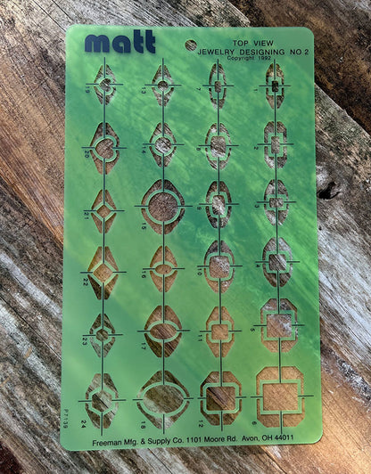 CA5103 = Matt Design Template - Signet Rings