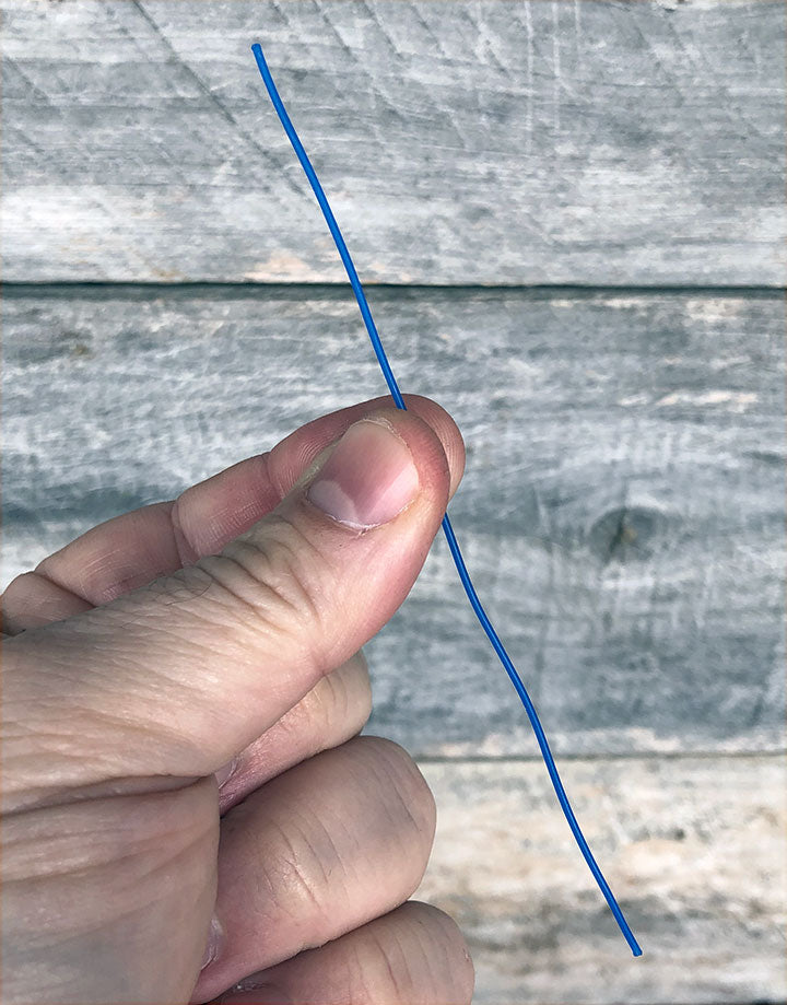CA790-XX = Wax Wire Blue Round **Choose Size**