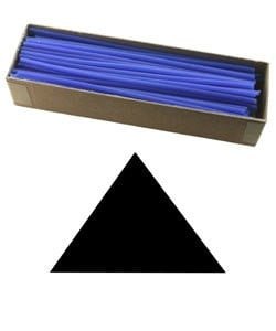 CA793-12 = Wax Wire Blue TRIANGLE 12ga 2oz BOX