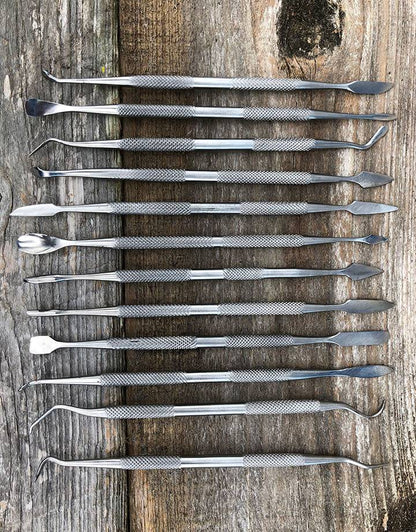 CA824 = Wax Carver Set - Double Ended (12pcs)