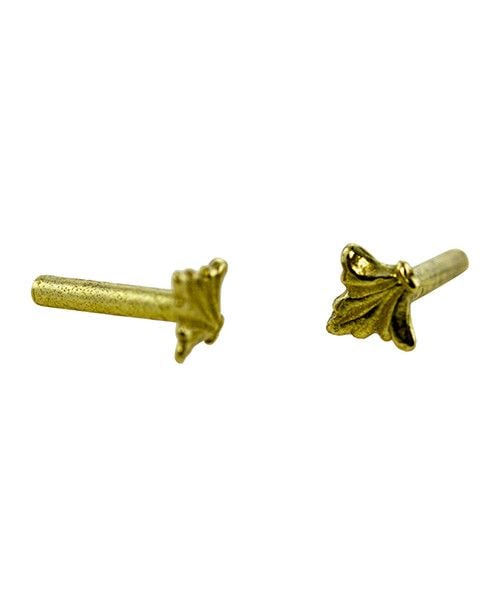 CCBR1205 = BRASS RIVET FLEUR DE LIS (Pkg of 10)