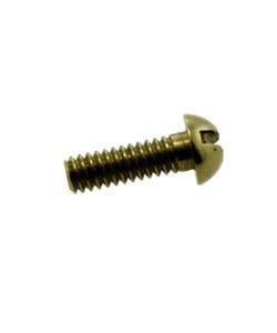 CCBR3023 = Brass Round Head Screw 0.060" (1.52mm) x 3/16" (Pkg of 6)