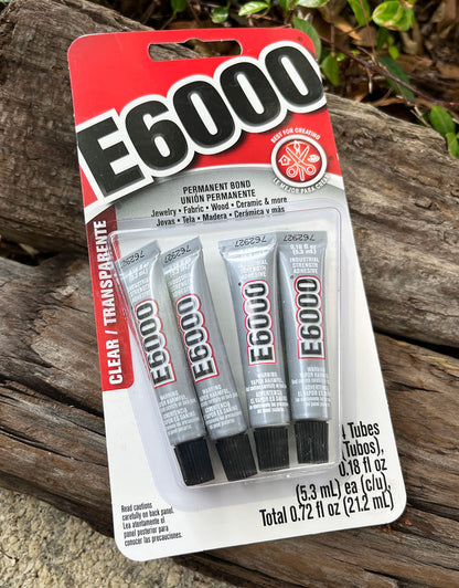 CE6011 = E6000 Glue - 0.18oz Tube (Pkg of 4)
