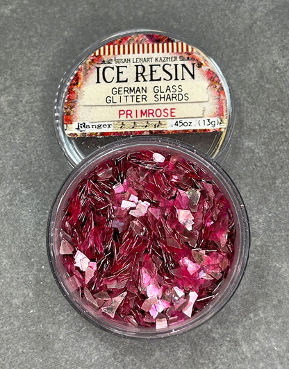 CE745 = Ice Resin Shattered Mica - Primrose