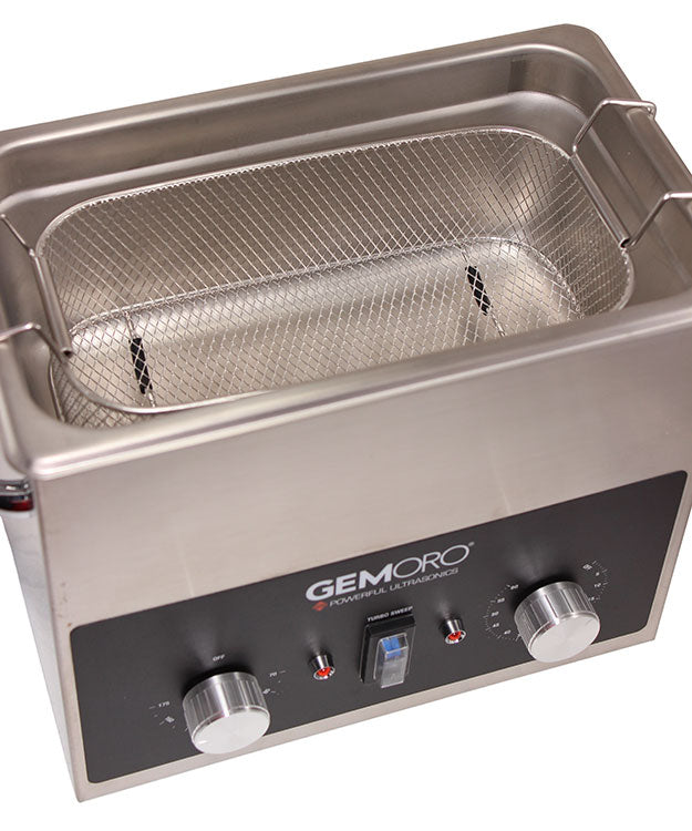 CL1735 = 3qt Ultrasonic Cleaner with Heater by GemOro
