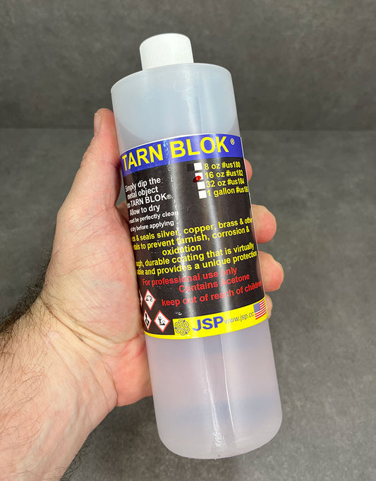 CL182 = Tarn Blok Anti-Tarnish Sealant Dip 16oz