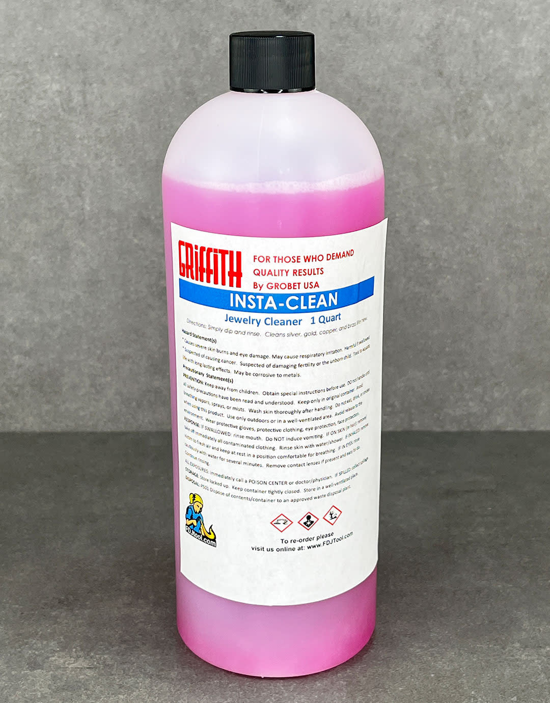 CL2301 = brand_griffith Insta-Clean Tarnish Remover Dip 32oz