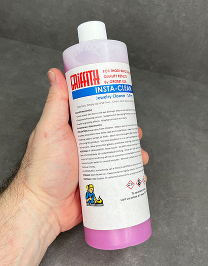 CL2302 = brand_griffith Insta-Clean Tarnish Remover Dip 16oz
