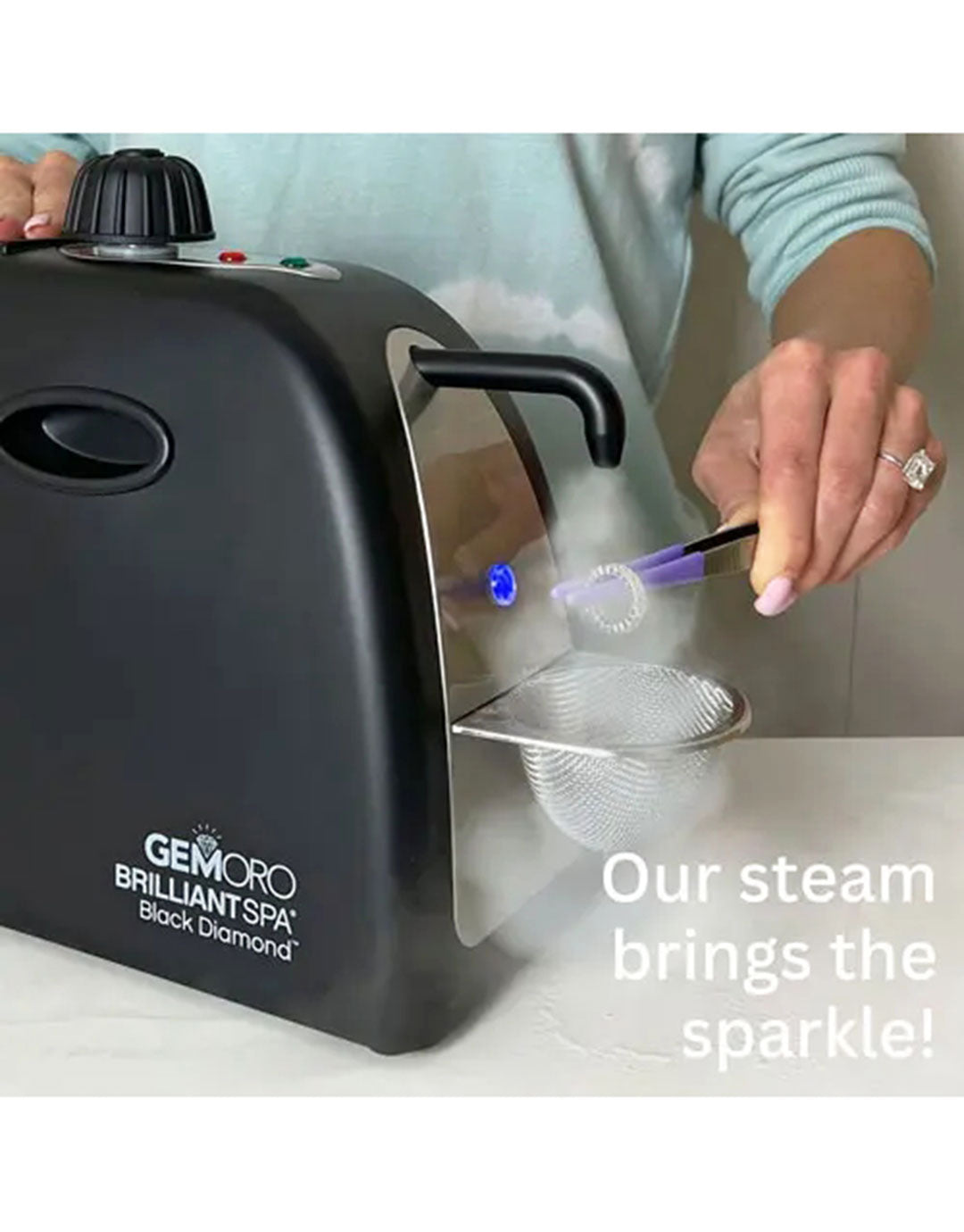 CL362 = GemOro Brilliant Spa Black Diamond Steam Cleaner