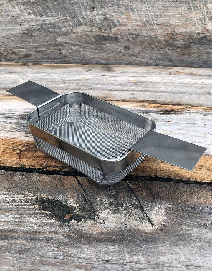 CL5799F = Ultrasonic Basket - Extra Fine Mesh - 4" x 3" x 1-1/2" D