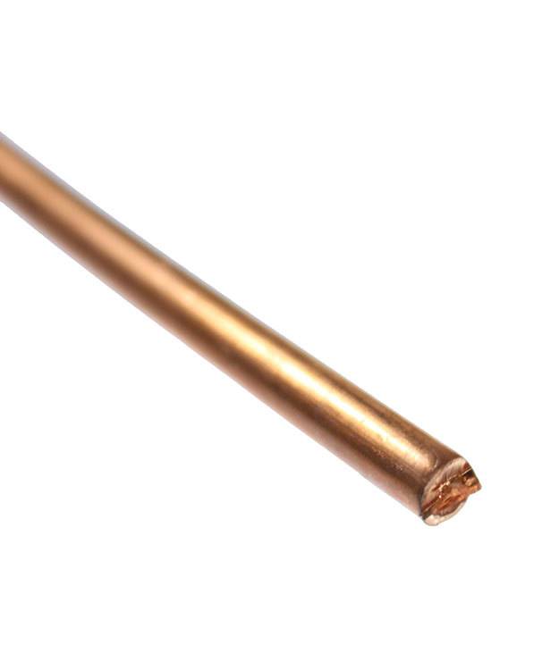 CRW06 = Copper Round Wire 6 Gauge / 4.10 mm  (By the Foot)