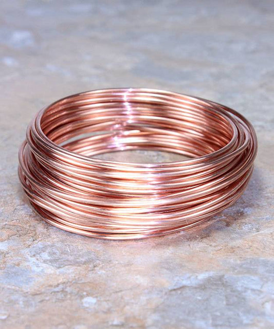 CRW14 = Copper Wire 14ga Round 1.63mm 1/4lb Spool