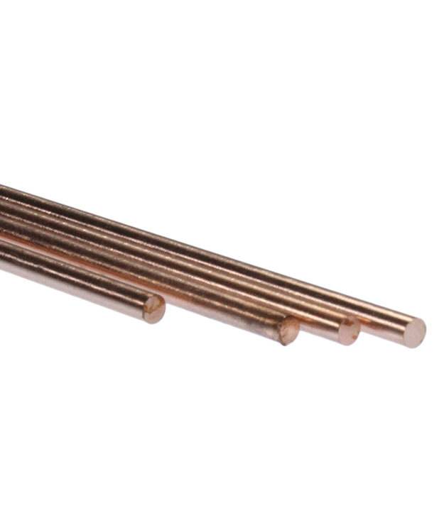CRWR11 = Copper Round Rod 12'' 3/32'' diameter (Each)