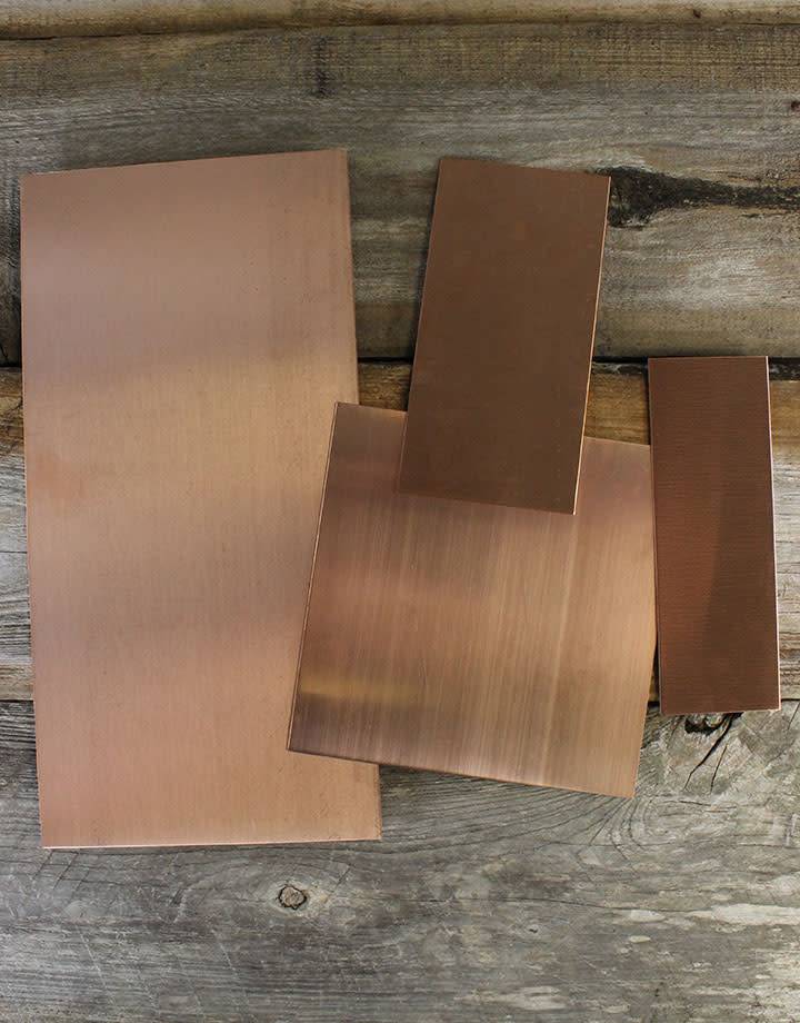 CS20 = Copper Sheet & Strips 20ga (Choose Size)