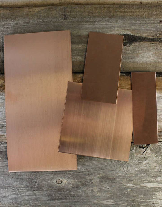 CS20 = Copper Sheet & Strips 20ga (Choose Size)