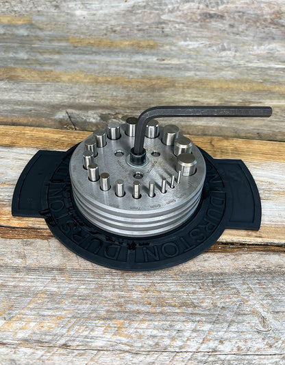 DA1202 = Deluxe Disc Cutter Set 17 Sizes (3-19mm) by Durston