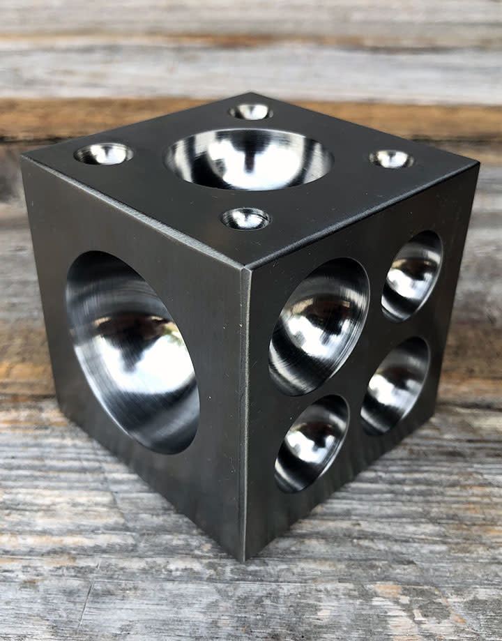 DA1250 = Steel Dapping Block 2-1/2'' x 2-1/2''