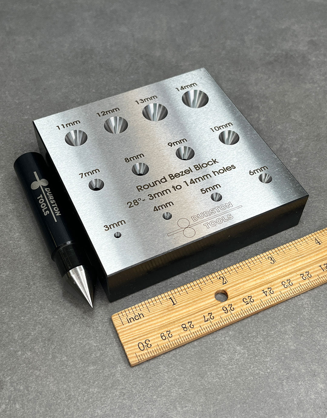 DA2242 = Round Bezel Block 3-14mm 28°