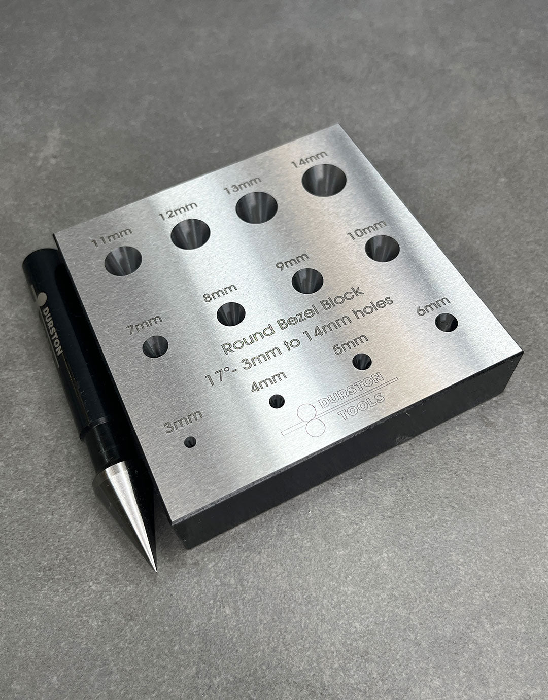 DA2243 = Round Bezel Block 3-14mm 17°