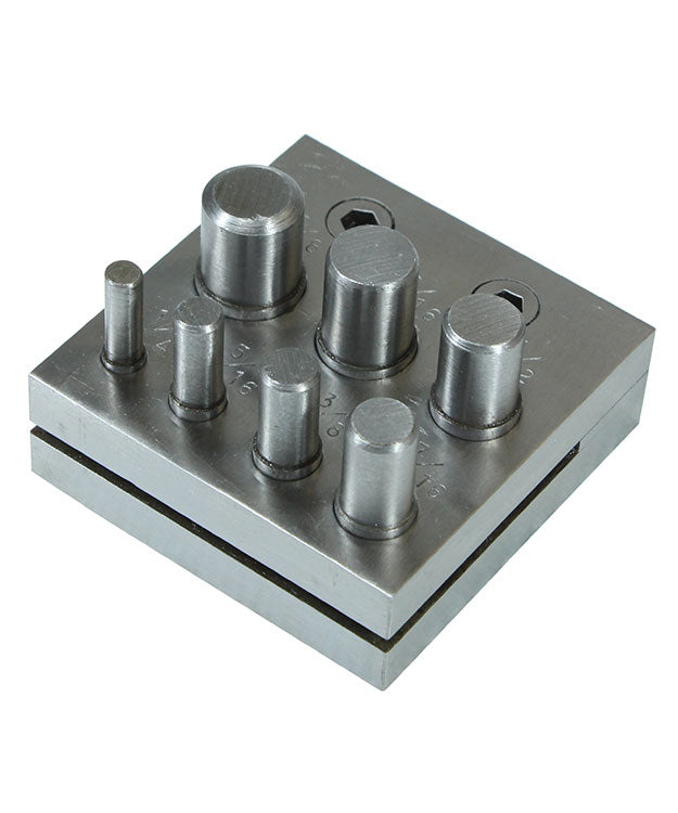 DA2594 = ECONOMICAL DISC CUTTER 1/4'' to 5/8'' - SEVEN PUNCHES