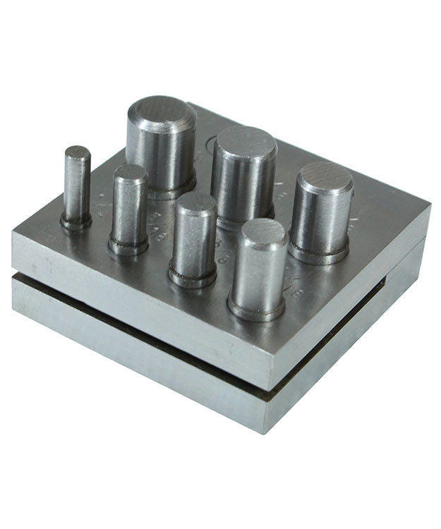DA2594 = ECONOMICAL DISC CUTTER 1/4'' to 5/8'' - SEVEN PUNCHES